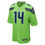 Thumbnail: Men's Seattle_Seahawks DK Metcalf Neon Green Game Jersey