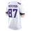 Thumbnail: MN.Vikings #87 T.J. Hockenson White Game Player Jersey Stitched American Footbal