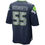 Thumbnail: S.Seahawks #55 Brian Bosworth College Navy Game Retired Player Jersey Stitched A