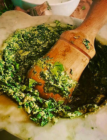 pesto homemade 