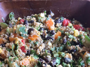Simple Mexican Quinoa Salad