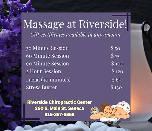 Massage at Riverside
