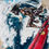 Thumbnail: Painting of a surfer going through a wave