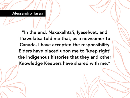 A Calabrese Xwelítem in Stó:lō Téméxw