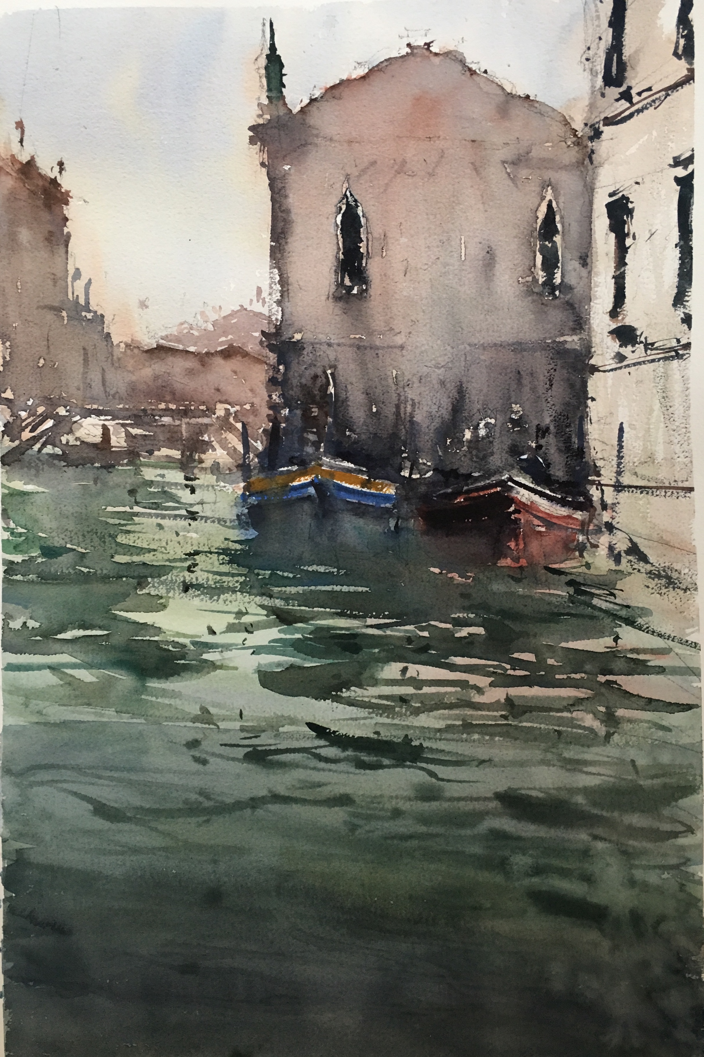 Две лодки, Венеция / Two boats, Ven