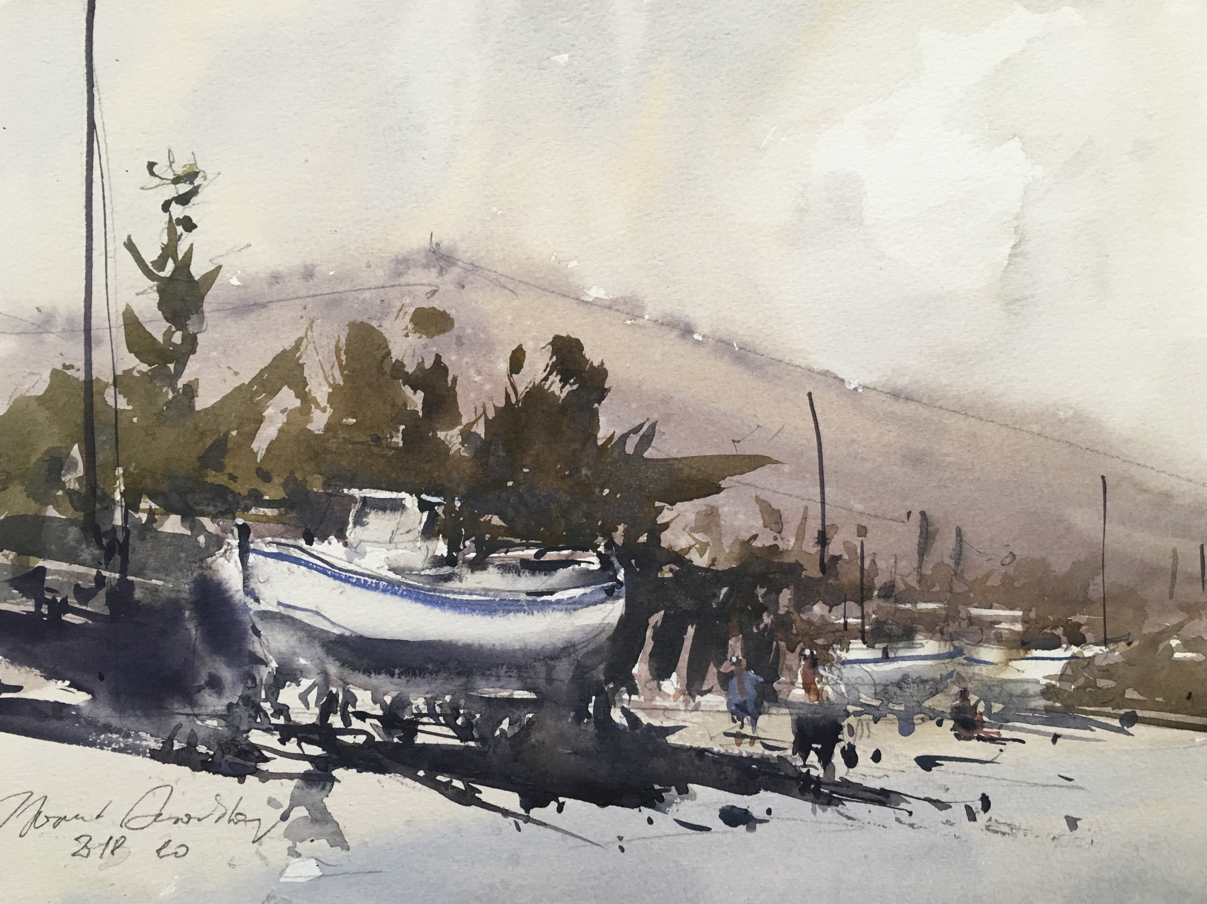 Лодка в Датча, Турция / Boat in the
