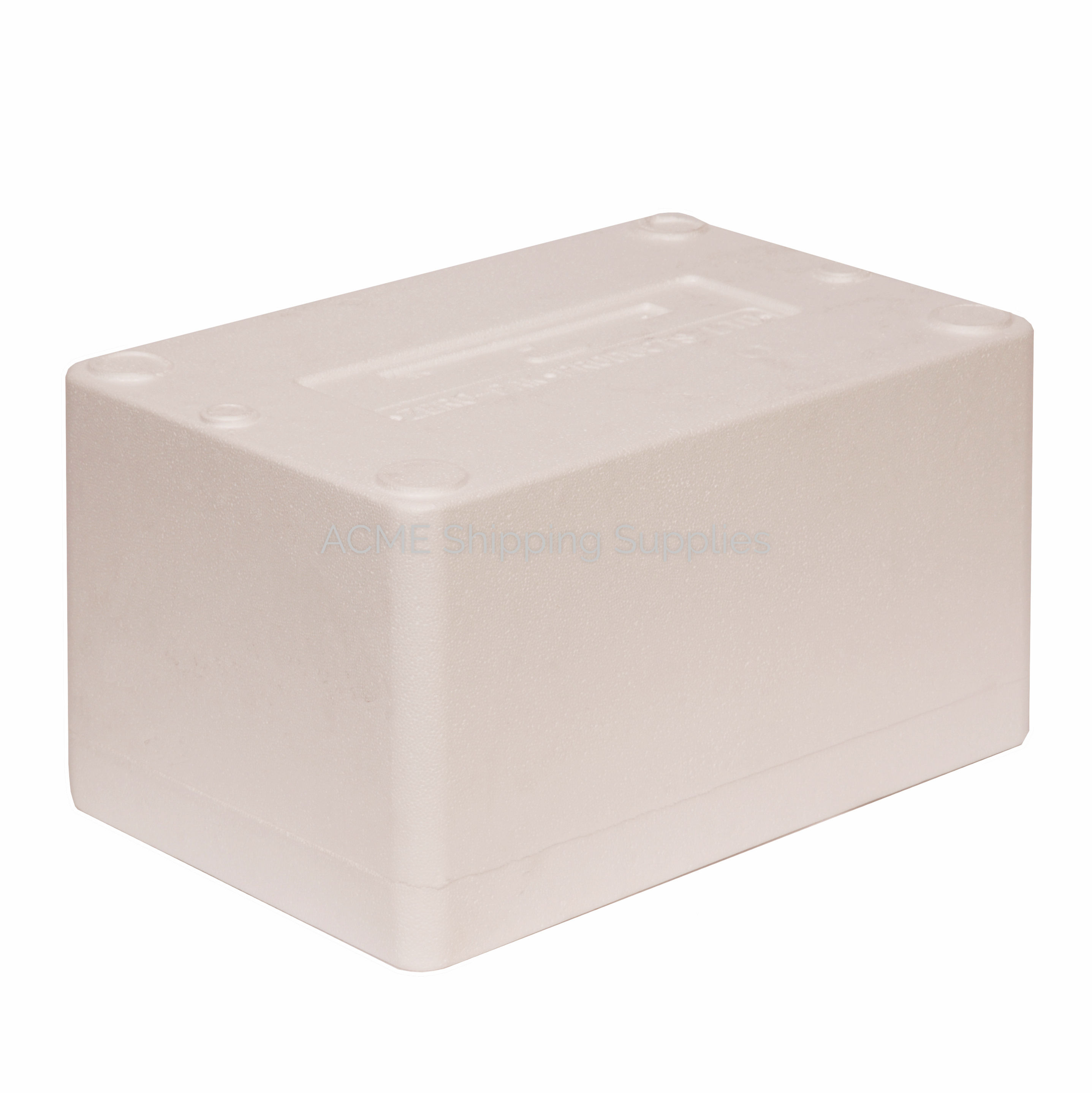 White Styrofoam Cooler Container for shipping