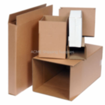 Assorted cardboard boxes acmeshippingsupplies