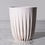 Thumbnail: POLYPROPYLENE POT "LUNGO" WHITE 30X30X36 CM