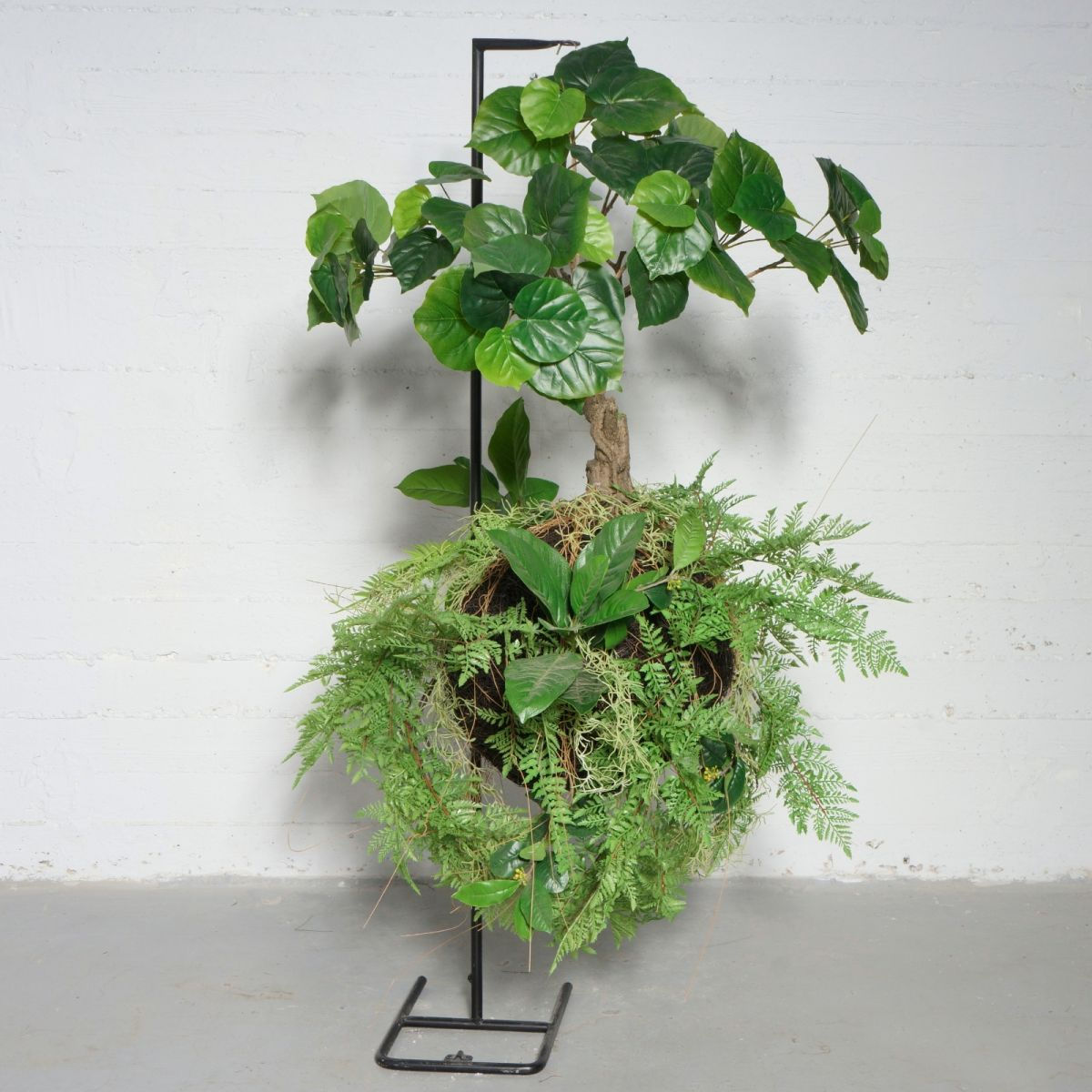ARTIFICIAL HANGING ROOT BONSAI GREEN 85 CM