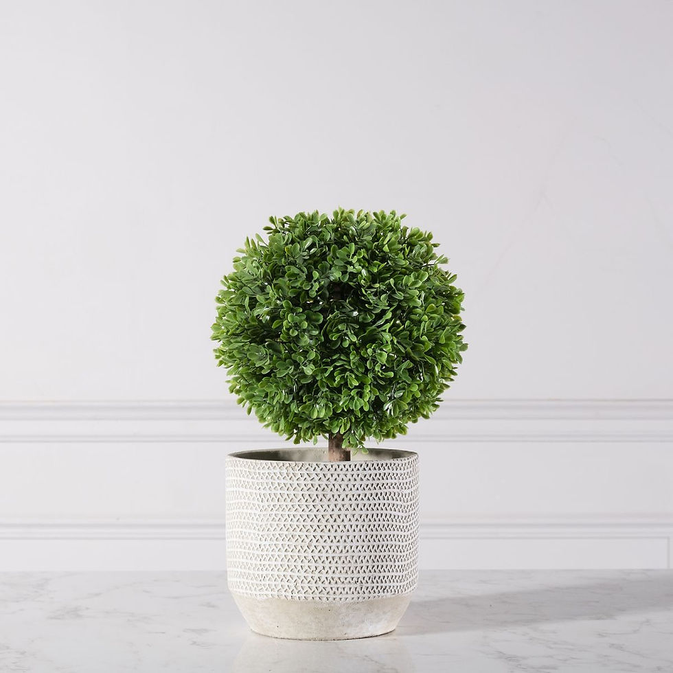 Thumbnail: ARTIFICIAL BOXWOOD BONSAI PLANT 35CM