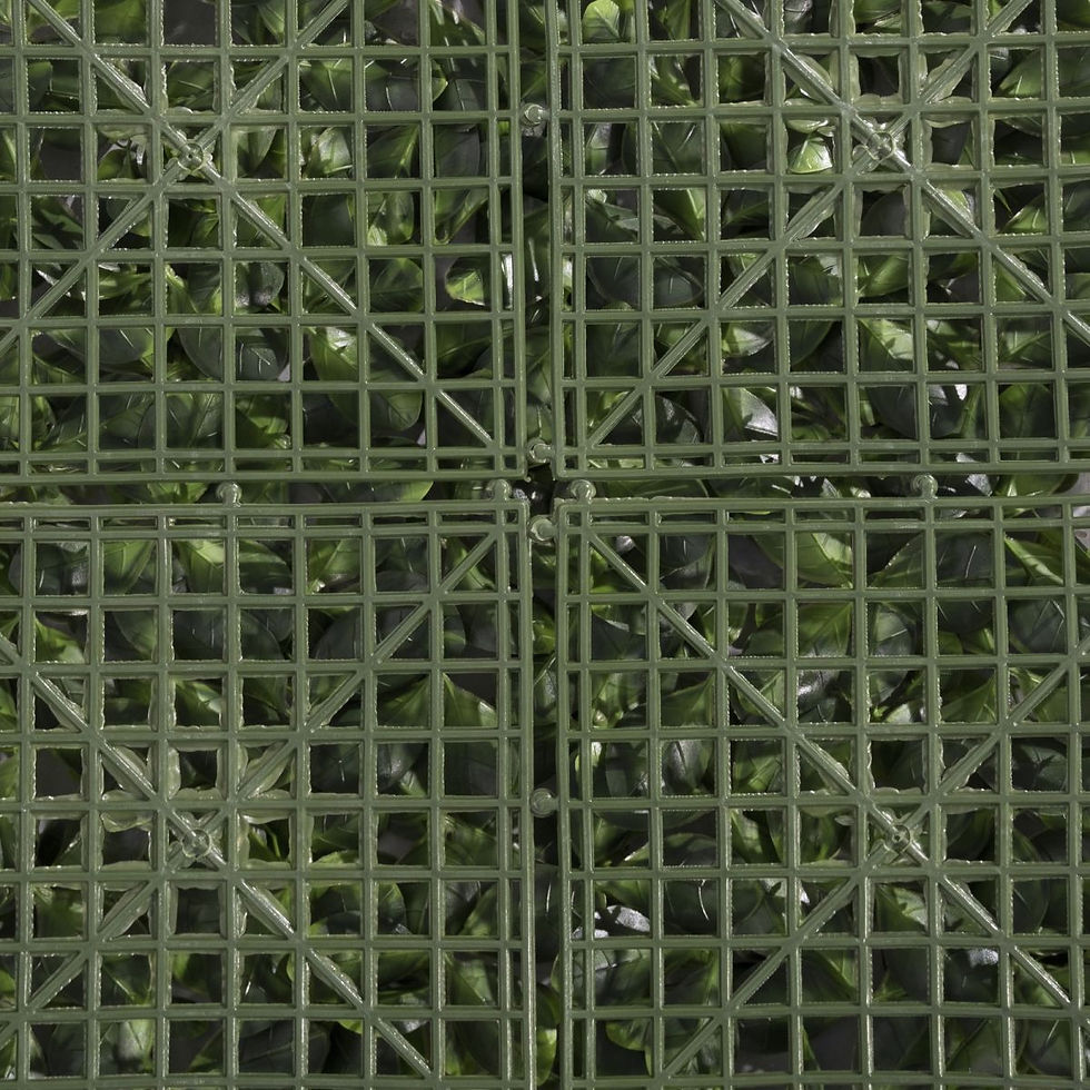 Thumbnail: ARTIFICIAL WALL PANEL BOXWOOD WITH IVY 50X50 CM