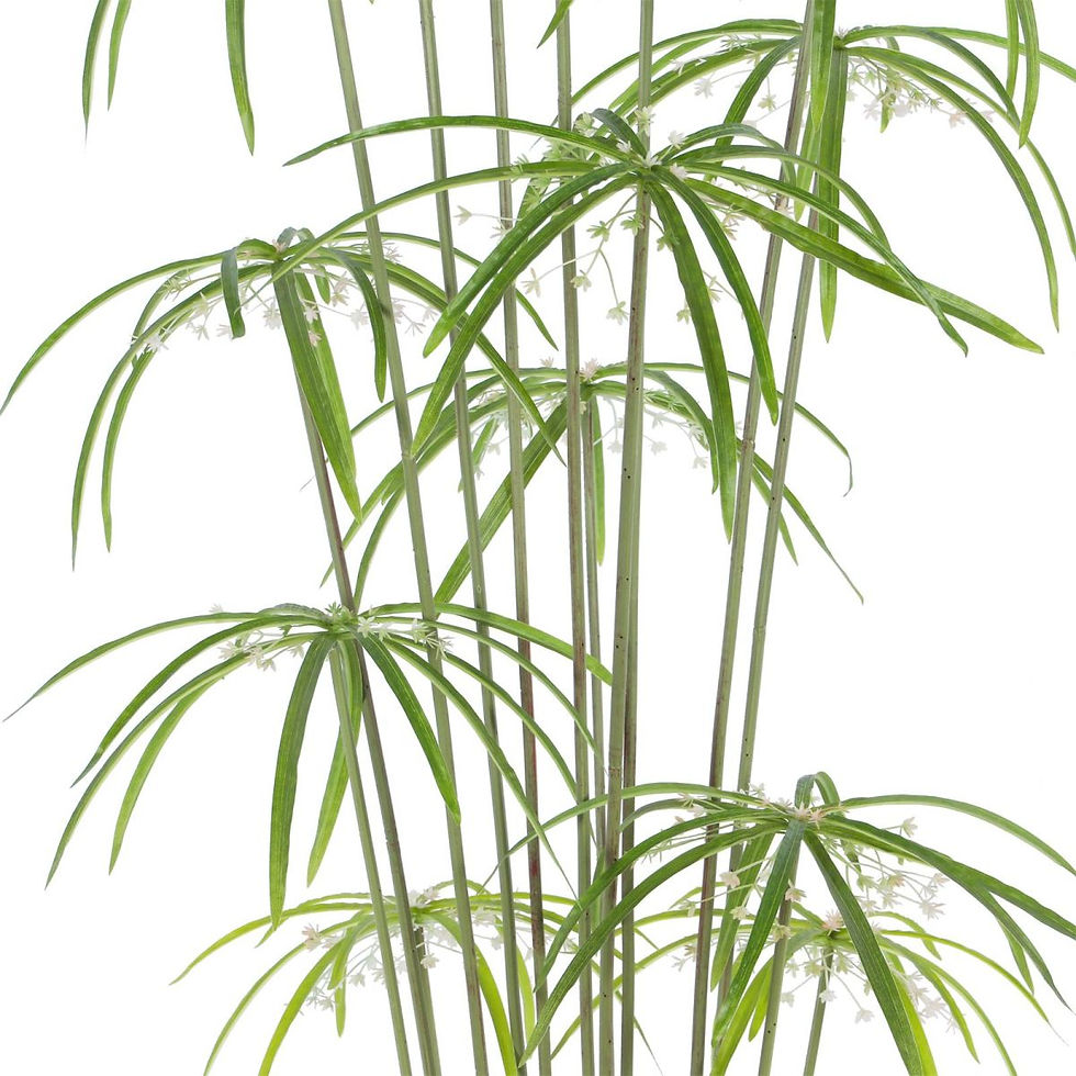 Thumbnail: Artificial Papyrus Tree Green 210 cm