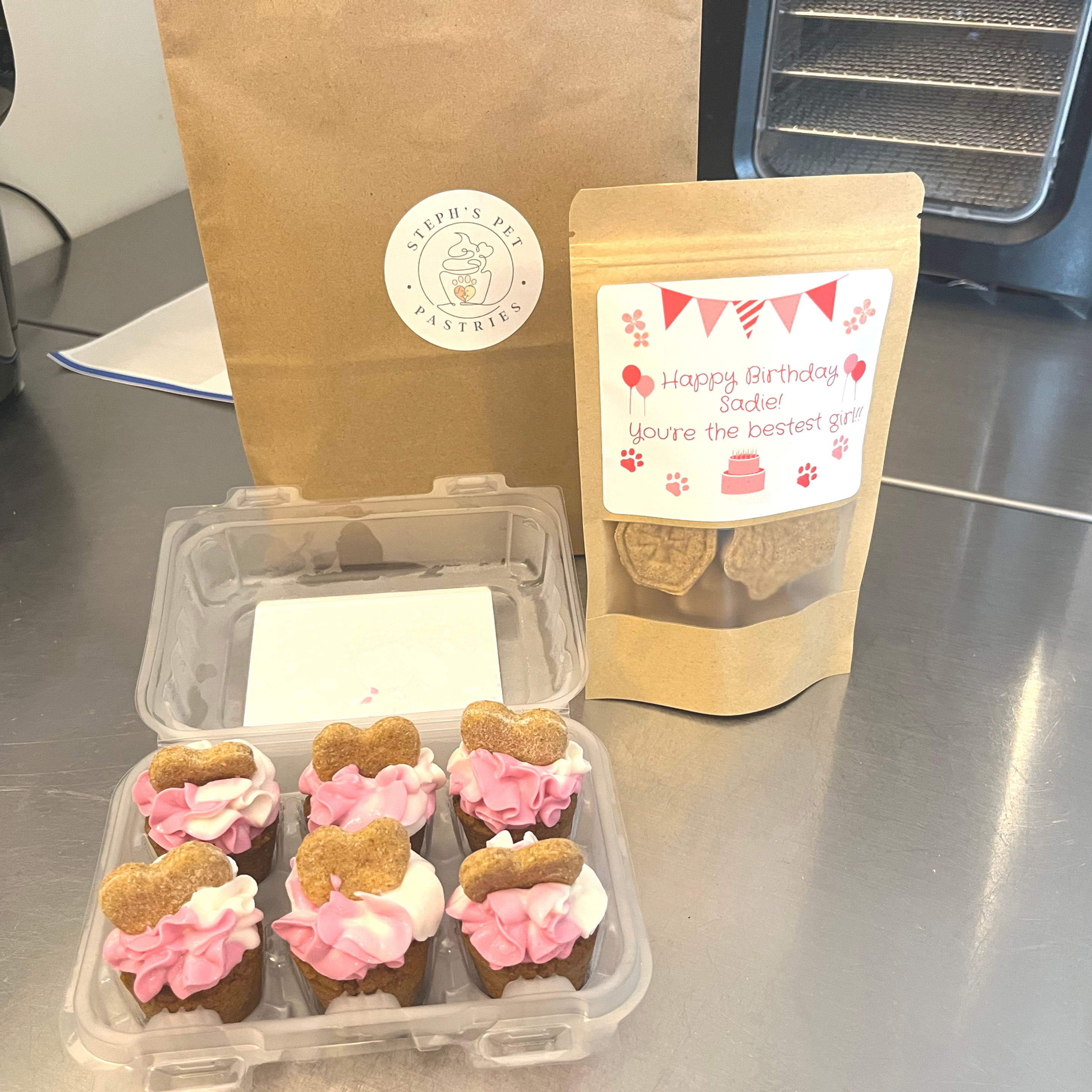 Birthday/Gotcha Day Mini Pupcakes (Pumpkin)