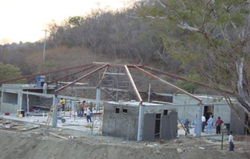 estructura a 4 aguas Bahias de Huatulco.