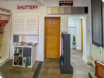 A display in the Bathgate showroom