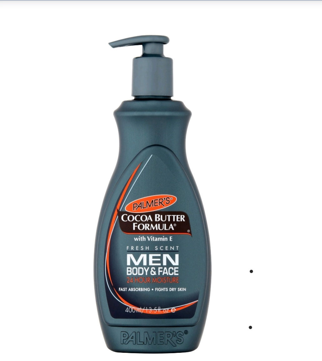 Palmer's Cocoa Butter Formula Men Body & Face Moisturizer 13.5 oz ( Pack of 3)
