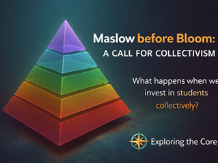 ‘Maslow before Bloom’: A Call for Collectivism