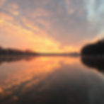 Sunrise over the river