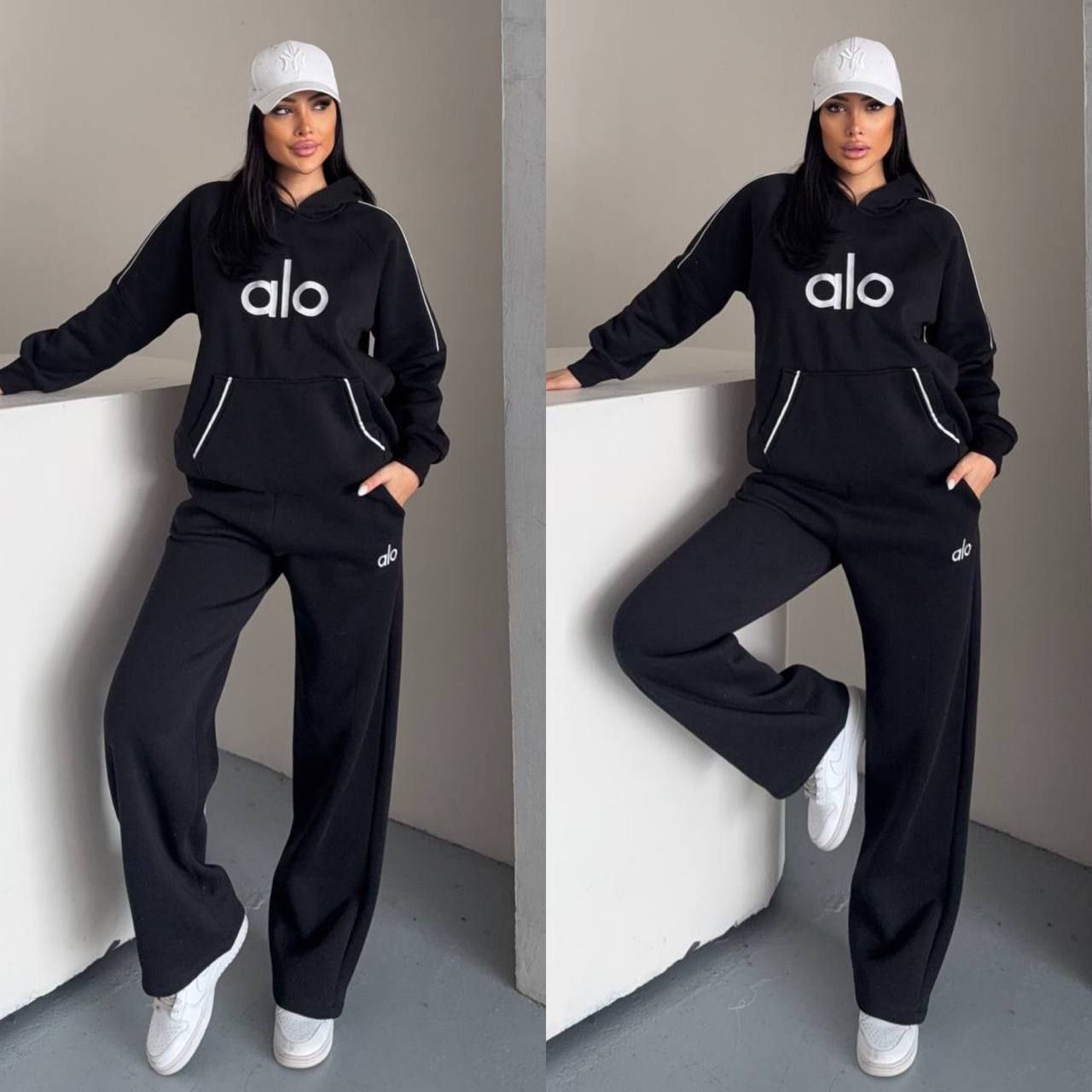 ÜÇ İPLİK ŞARDONLU KADIN EŞOFMAN TAKIMI