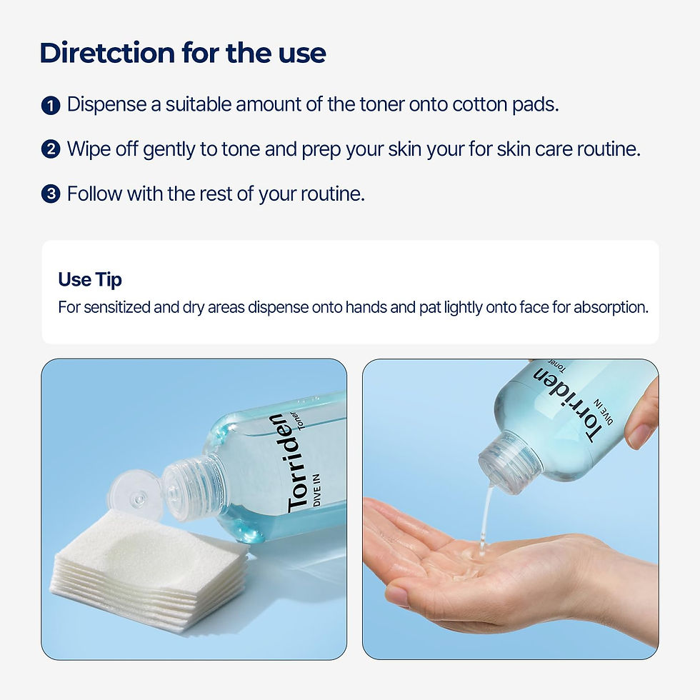 Miniatura: DIVE-IN Low Molecular Hyaluronic Acid Tónico 300ml - Torriden