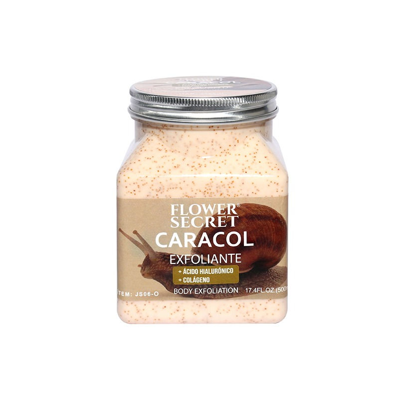 Crema Exfoliante Caracol 500 ml - Flower Secret