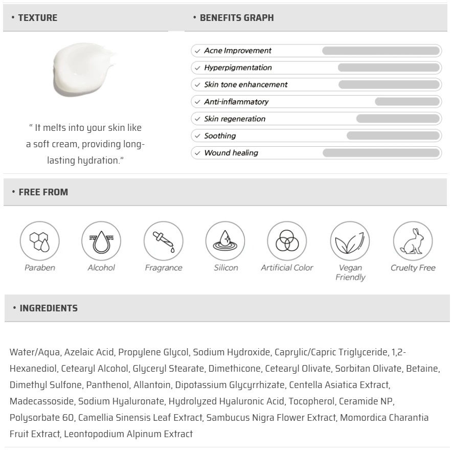 Miniatura: Acido Azelaico 20% Crema AZ20 50gr - Cos De BAHA
