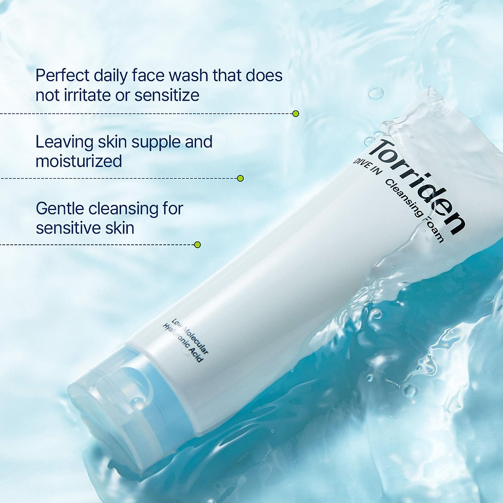 Miniatura: DIVE-IN Low Molecular Hyaluronic Acid Cleansing Foam 150ml - Torriden