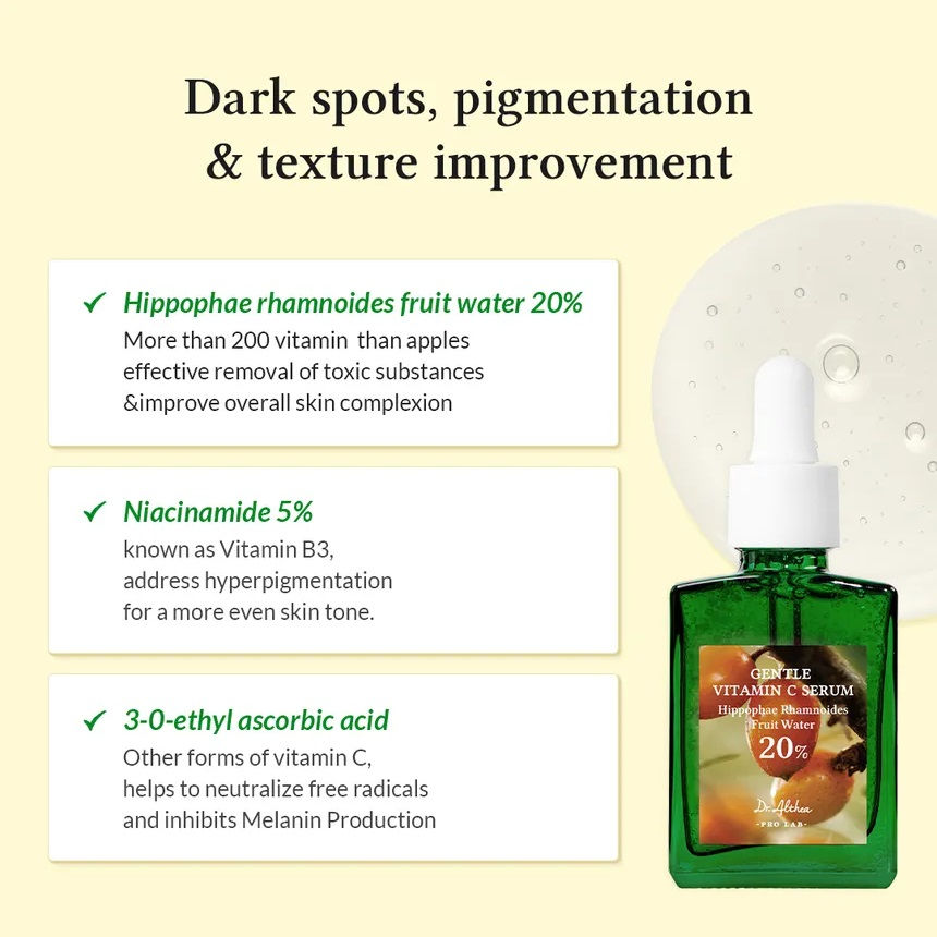 Miniatura: Gentle Vitamina C 20% Serum 30ml - Dr. Althea