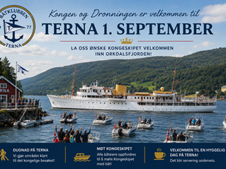 Dugnad Terna torsdag 20. august kl.17.00