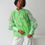 Thumbnail: Vintage 70's Jade Bishop Sleeved Blouse