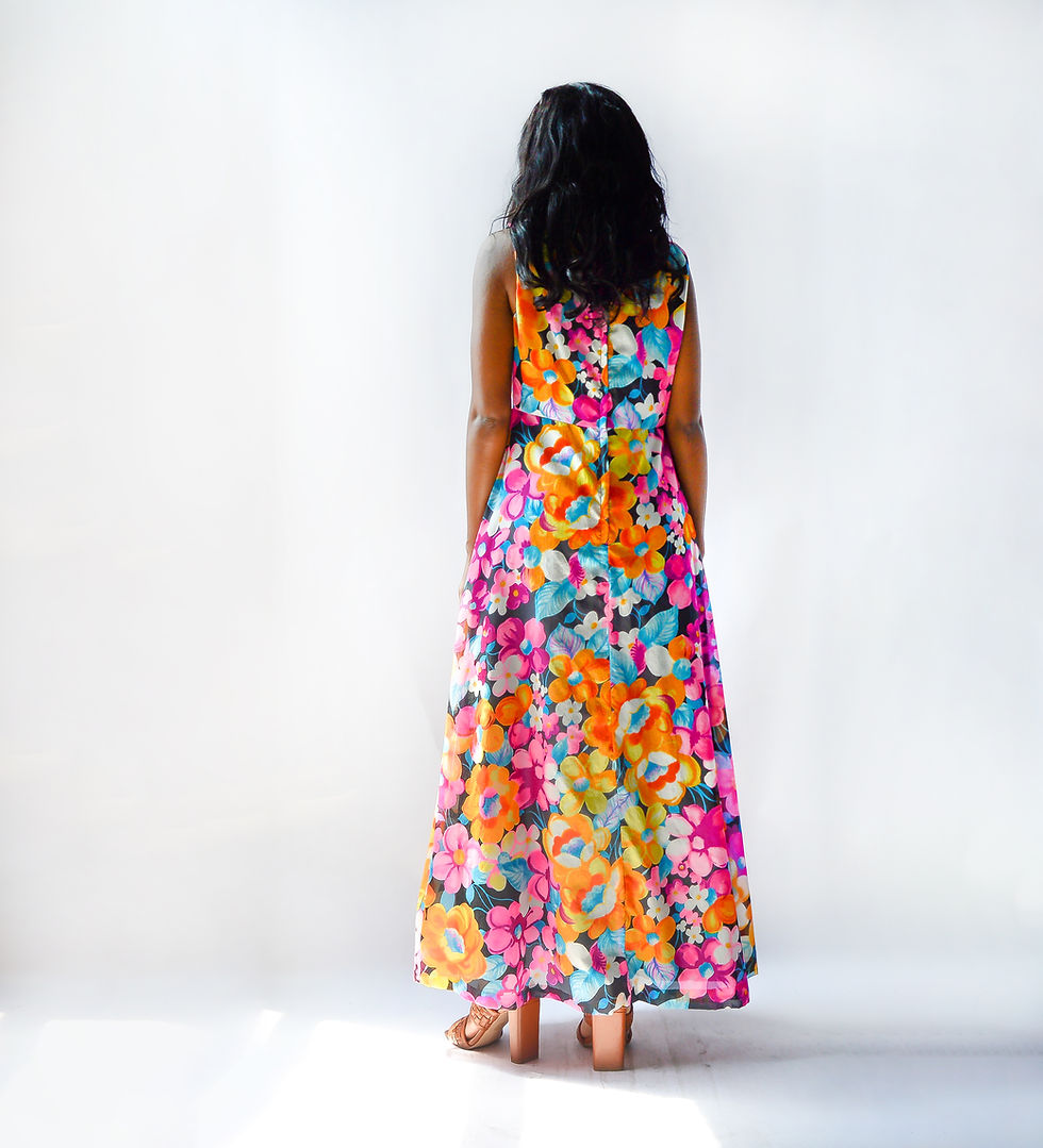 Thumbnail: Vintage 70's Isis Dress (s-m)
