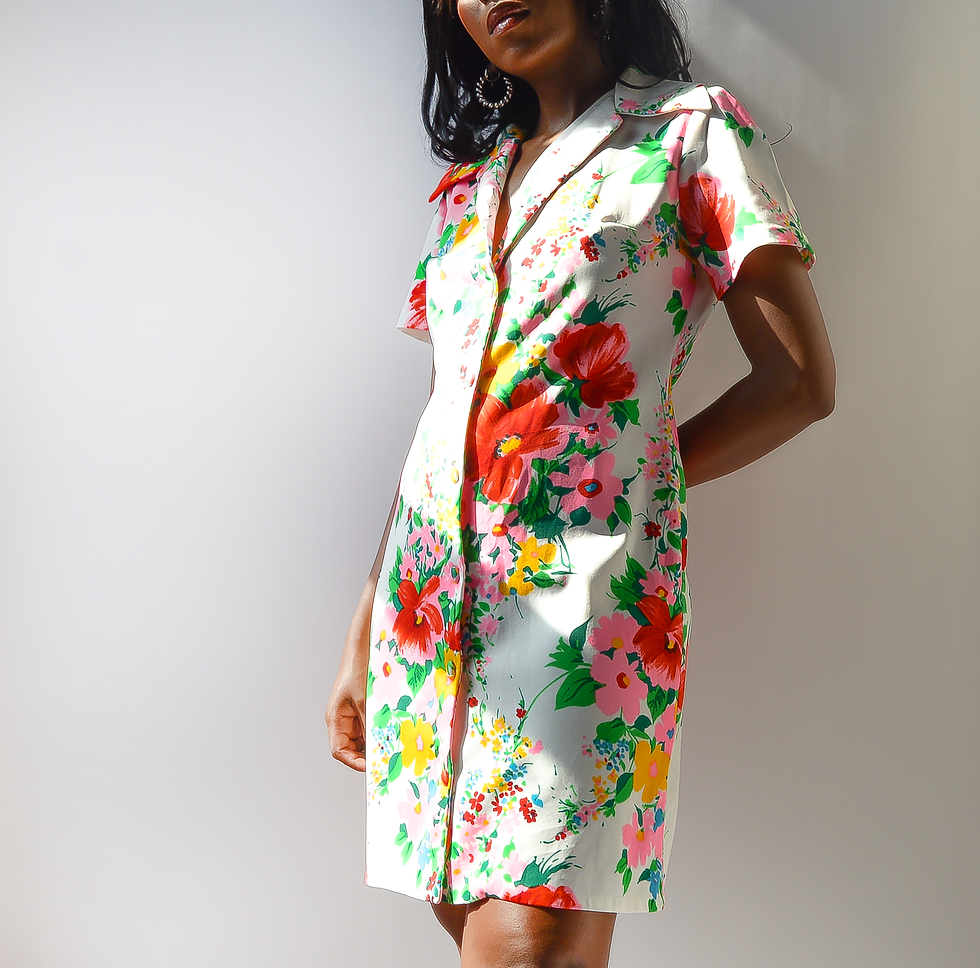 Thumbnail: Vintage 70's Handmade Lovefool Dress (s-m)