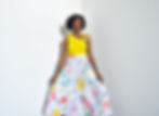 Thumbnail: Vintage 80's Grafitti Skirt (27w)