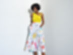 Thumbnail: Vintage 80's Grafitti Skirt (27w)