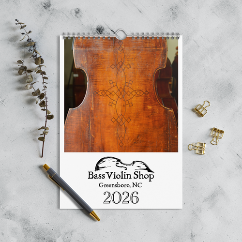 木村利三郎 手刷りWASHINGTON SQUARE FANTASTIC Wall calendar (2026) | Bassviolinshop