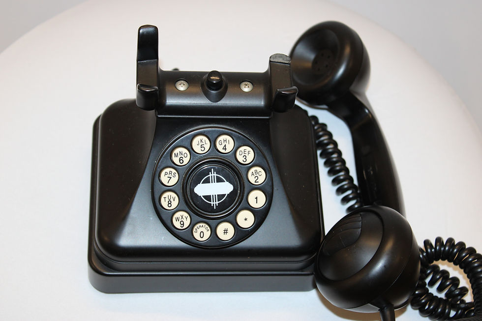 Thumbnail: Black Vintage Phone