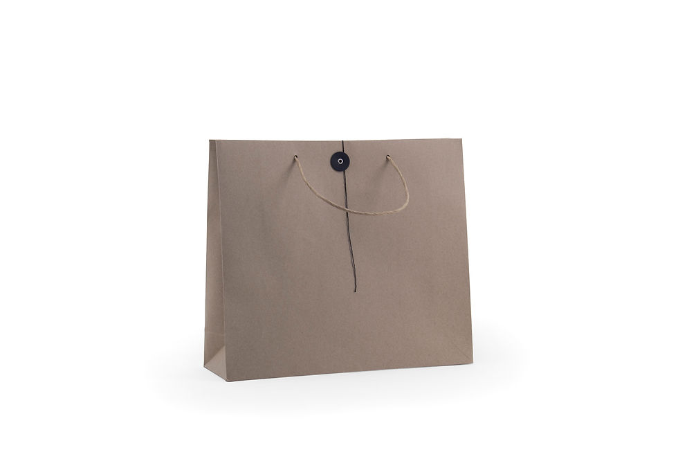 Thumbnail: Paperbag with japanse closing button