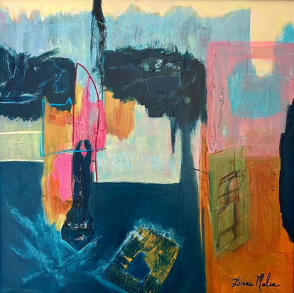 Open Door 
Art by Diana Malin on exhibit at The Gallery at The Edge located in Historic Downtown Wilson. 