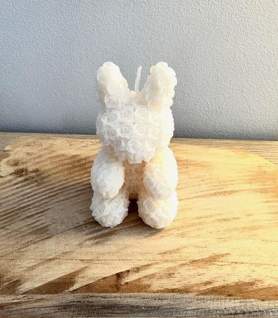 Konijntje met roosjes