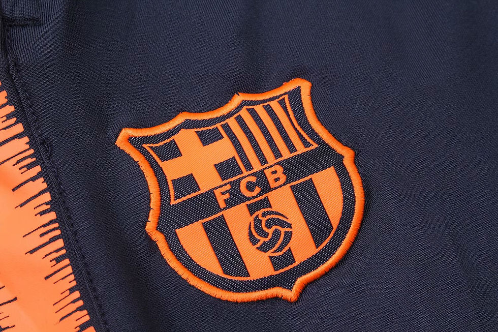 Miniatura: Barcelona 18/19 training suit - Chaqueta azul - naranja