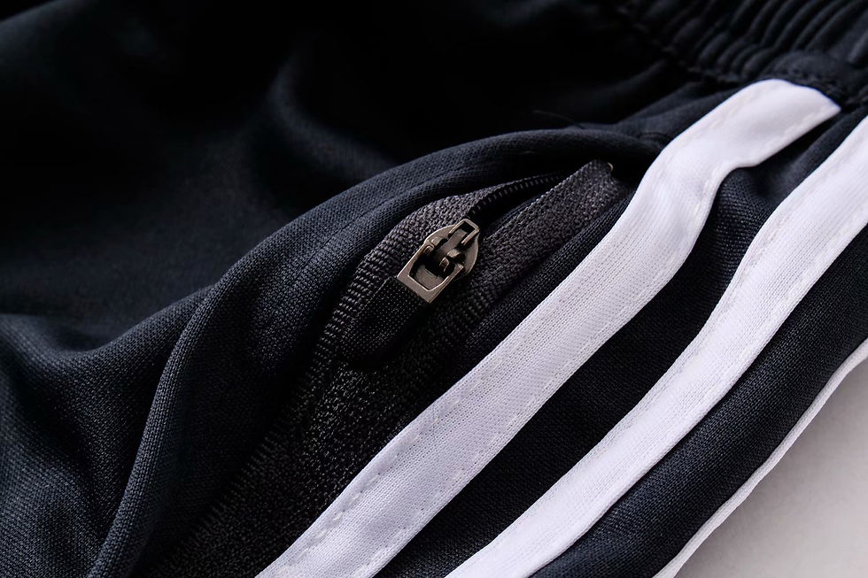 Miniatura: Real Madrid 18/19 training suit - Cuello redondo Negro -negro