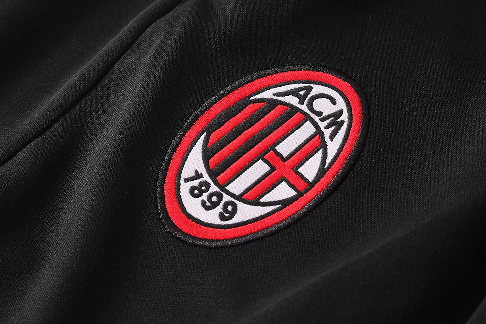 Miniatura: AC Milan 18/19 training suit - Chaqueta negro - negro