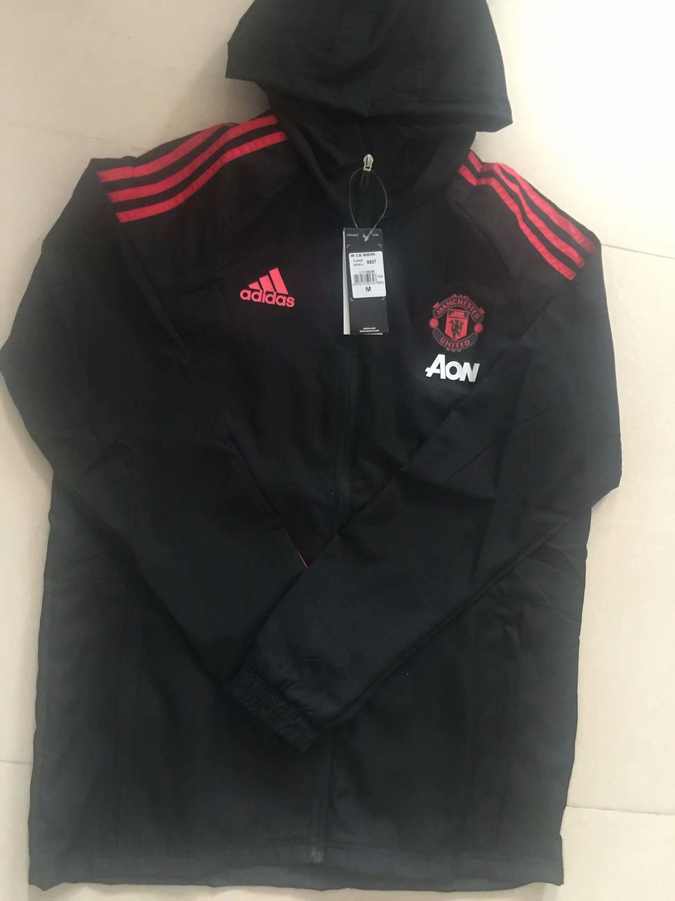 Miniatura: Manchester United 18/19 - Chaqueta Cortavientos Negro