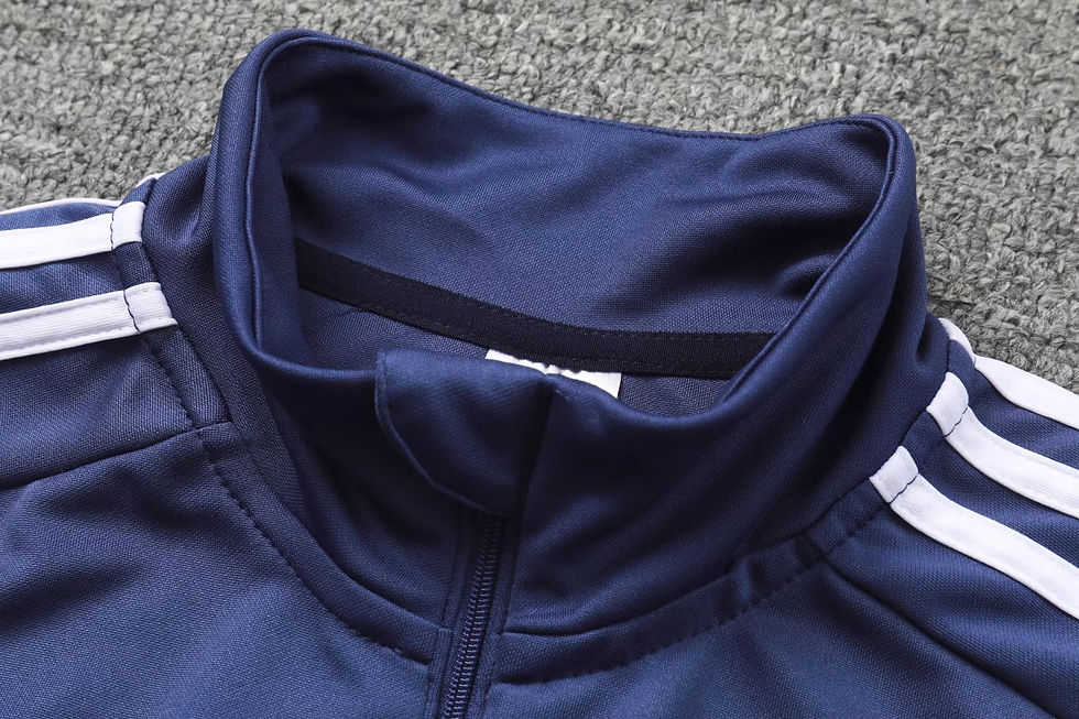 Miniatura: Argentina training suit - Cremallera azul - negro