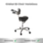 Thumbnail: Orbital 5S with armrests (Black)