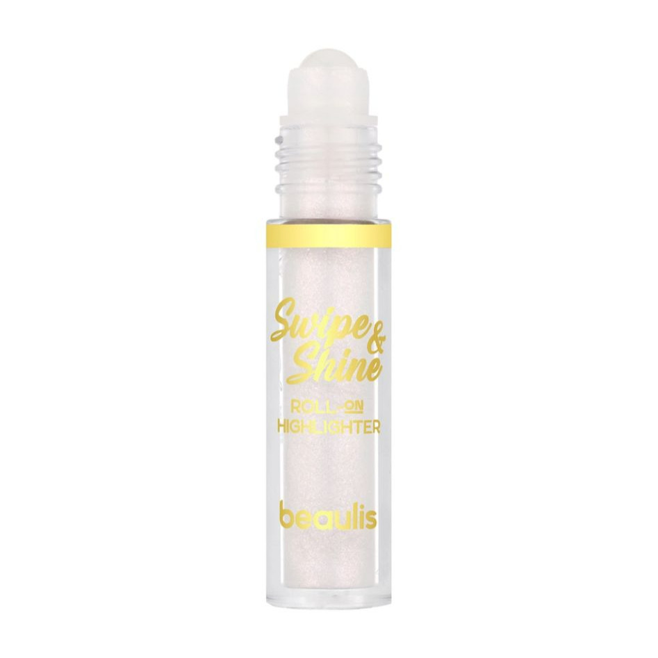 Beaulis Swipe & Shine liquid highlighter rollerball bottle