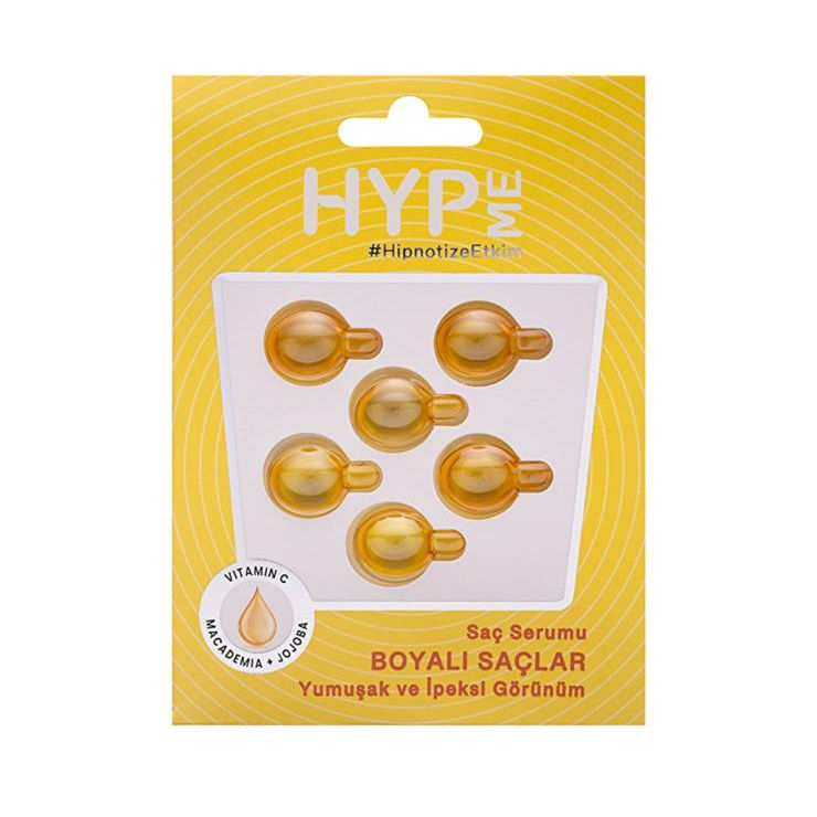Hyp Me Hair Serum for Colored Hair (6 Capsules) – Shine & Strength | سيروم هايپ