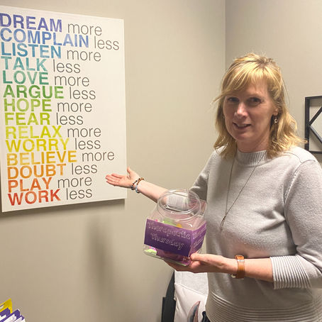 Holland College librarian’s love for wellness served through Therapeutic Thursdays