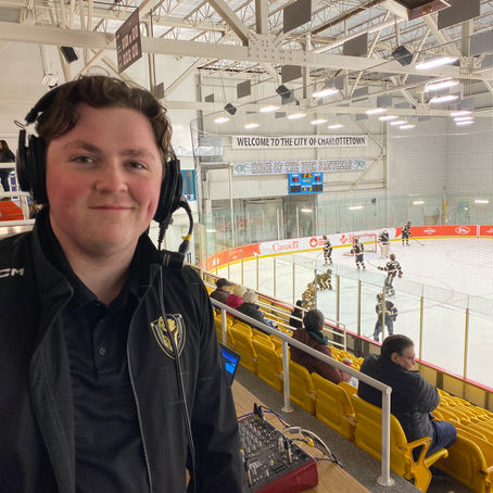 Charlottetown Knights’ Luke Mutch grows through broadcasting experience